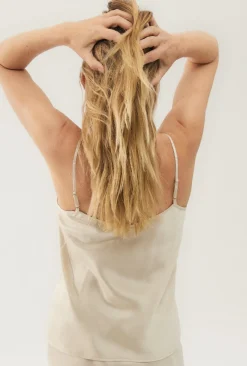 BIAS CUT CAMI HAZELNUT