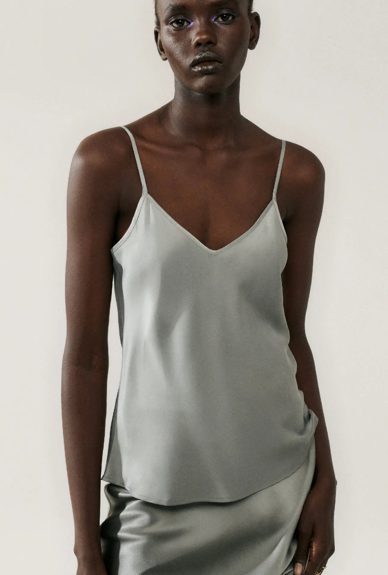 BIAS CUT CAMI MOON