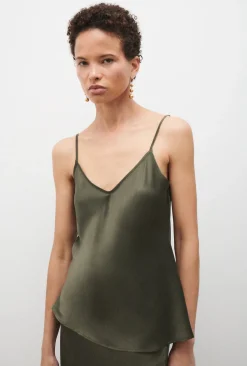 BIAS CUT CAMI PINE