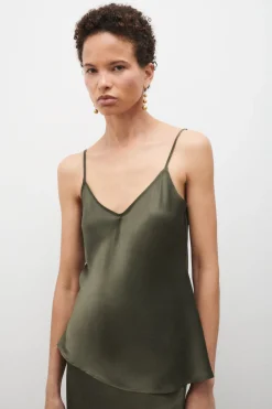 BIAS CUT CAMI PINE