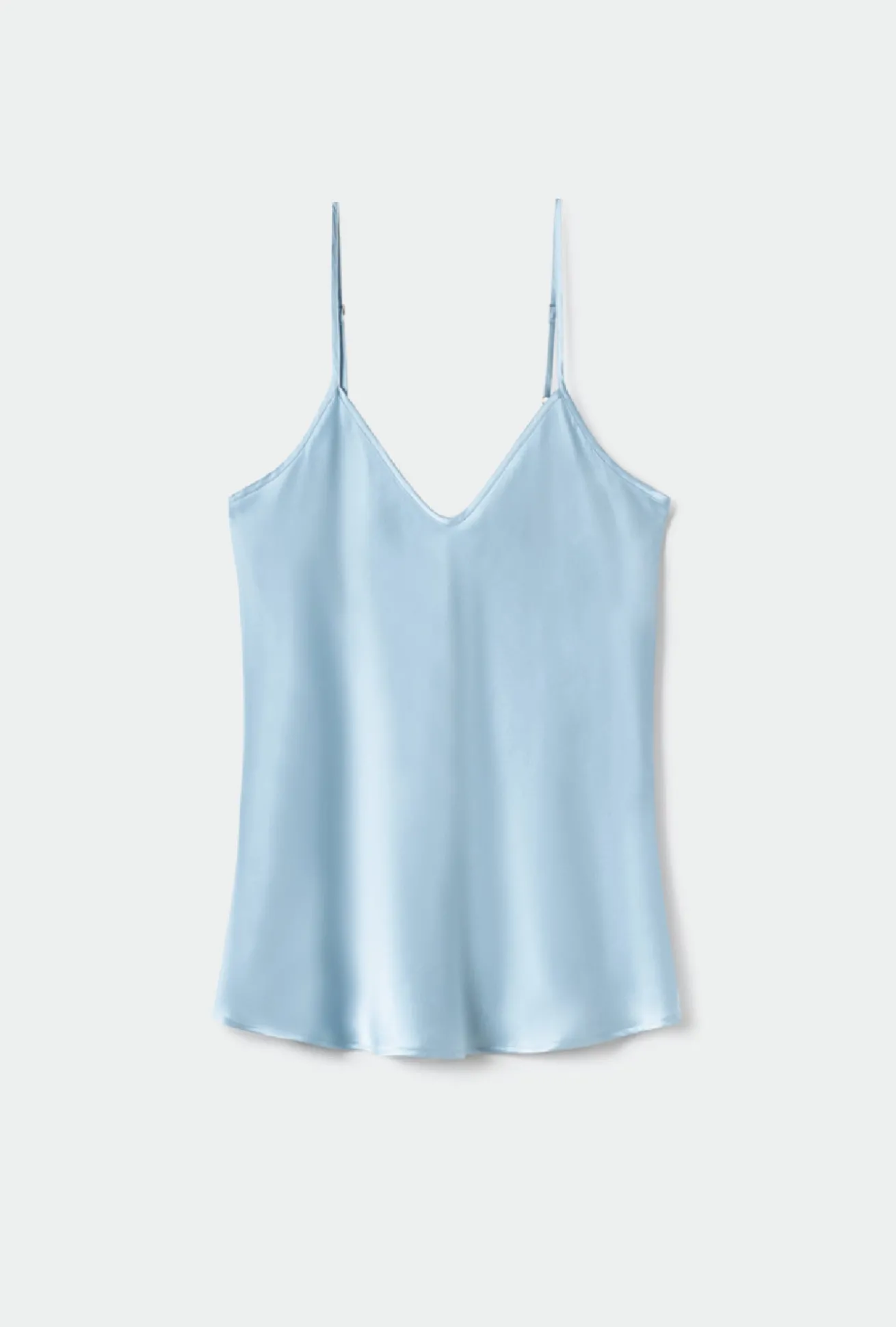BIAS CUT CAMI SKY