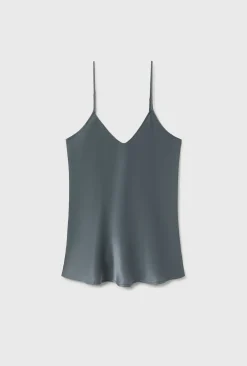 BIAS CUT CAMI SLATE