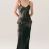 BIAS CUT CAMI SMOKE