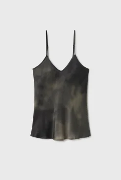 BIAS CUT CAMI SMOKE