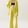 BIAS CUT PANTS ABSINTHE