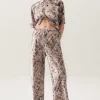 BIAS CUT PANTS ASTER FLORAL