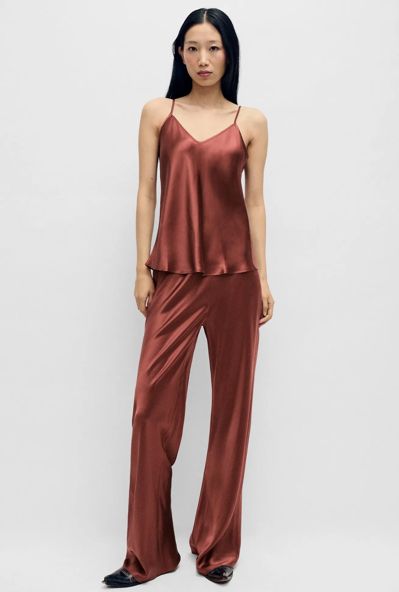 BIAS CUT PANTS CANYON
