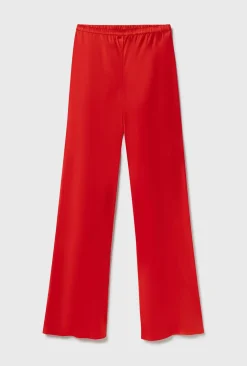 BIAS CUT PANTS GERANIUM