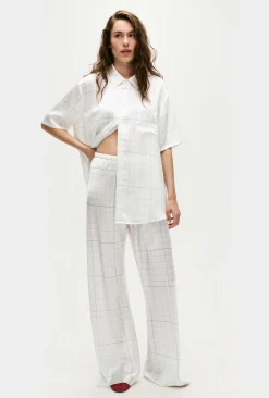 BIAS CUT PANTS GRID