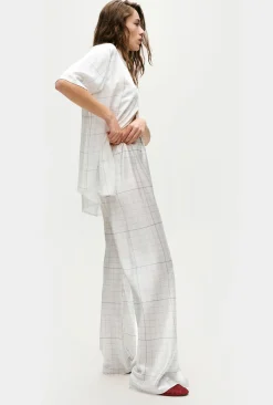 BIAS CUT PANTS GRID