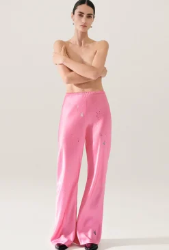 BIAS CUT PANTS HOG WASH