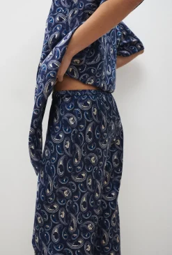 BIAS CUT PANTS HOUNDS PAISLEY