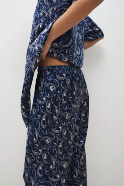 BIAS CUT PANTS HOUNDS PAISLEY