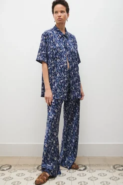 BIAS CUT PANTS HOUNDS PAISLEY
