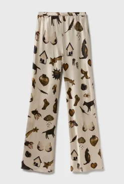 BIAS CUT PANTS MIRACLES HAZELNUT