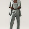 BIAS CUT PANTS MOON