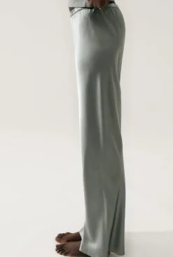 BIAS CUT PANTS MOON