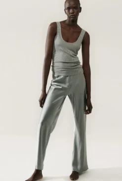 BIAS CUT PANTS MOON