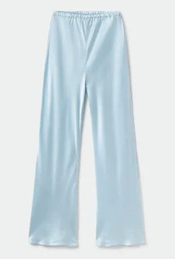 BIAS CUT PANTS SKY
