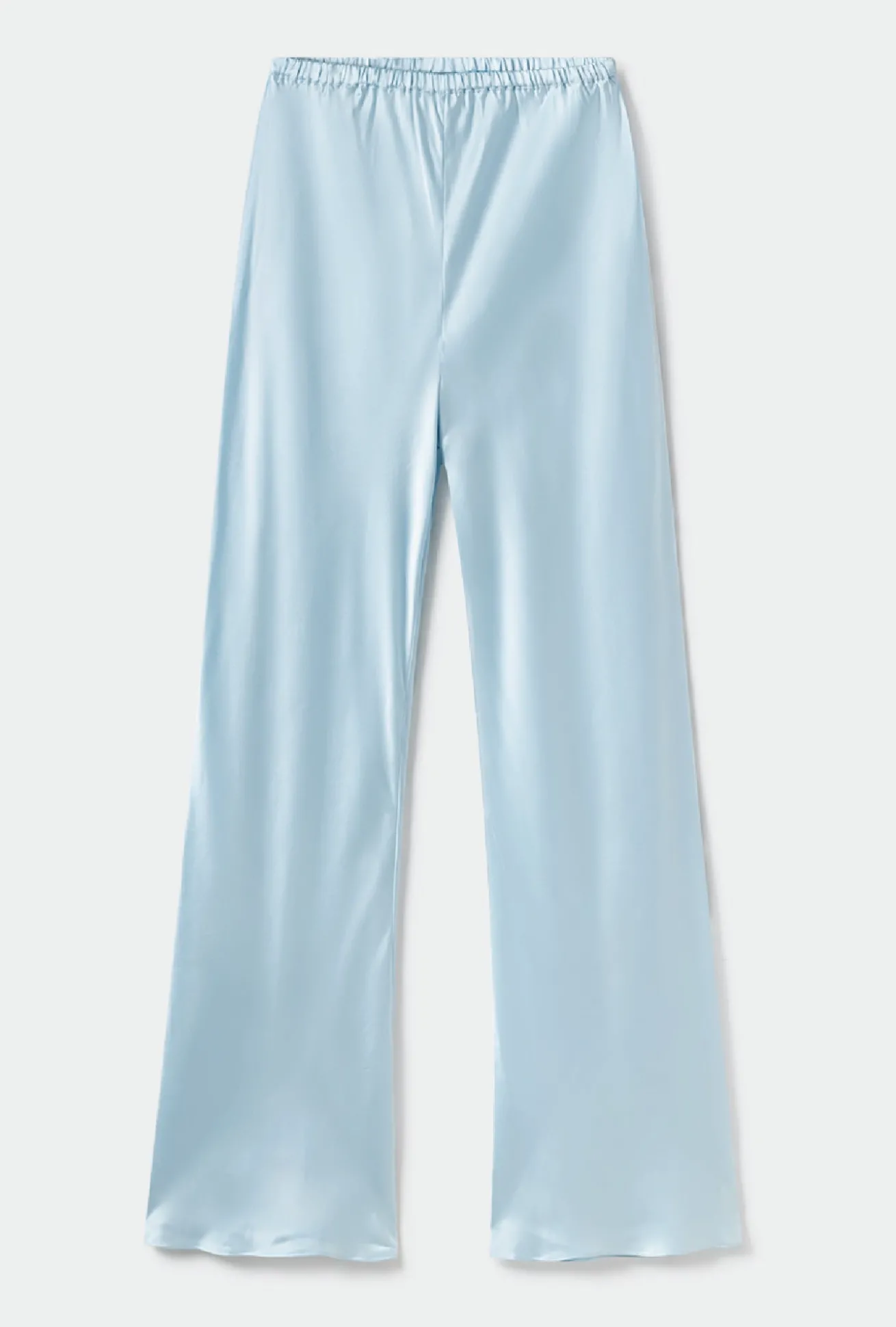 BIAS CUT PANTS SKY