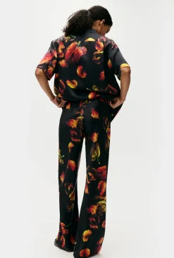 BIAS CUT PANTS TULIPA BLACK