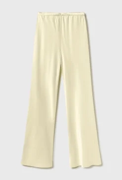 BIAS CUT PANTS VANILLA FLOWER