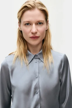 BIAS CUT SHIRT STORM