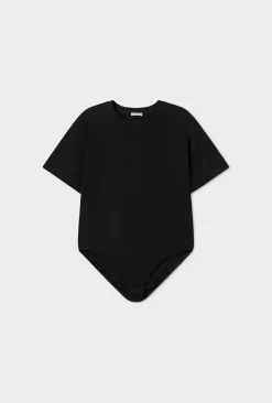 BODYSUIT TEE BLACK