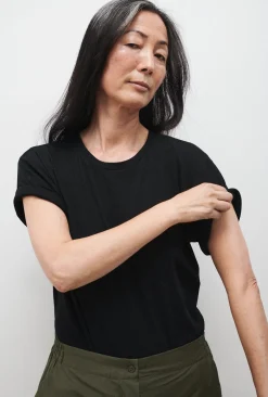BODYSUIT TEE BLACK