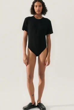 BODYSUIT TEE BLACK