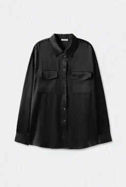 BOYFRIEND SHIRT BLACK