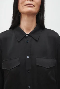 BOYFRIEND SHIRT BLACK