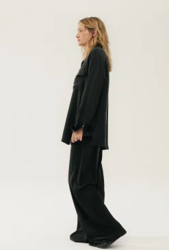 BOYFRIEND SHIRT BLACK