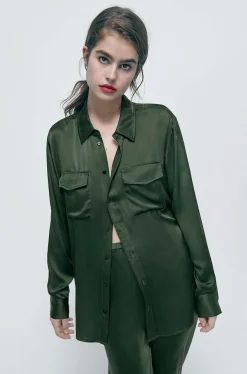 BOYFRIEND SHIRT CEDAR
