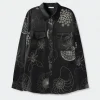 BOYFRIEND SHIRT FIBONACCI BLACK