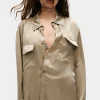 BOYFRIEND SHIRT GRAPHITE