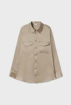 BOYFRIEND SHIRT GRAPHITE
