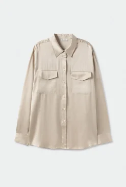 BOYFRIEND SHIRT HAZELNUT