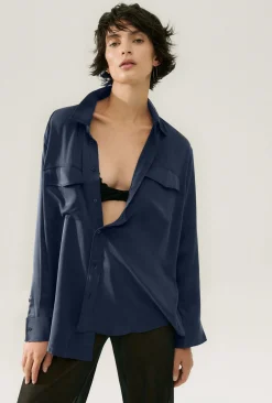 BOYFRIEND SHIRT MIDNIGHT