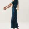 CANVAS CARGO SKIRT TEAL