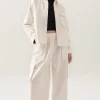 CANVAS OVERSHIRT MILK