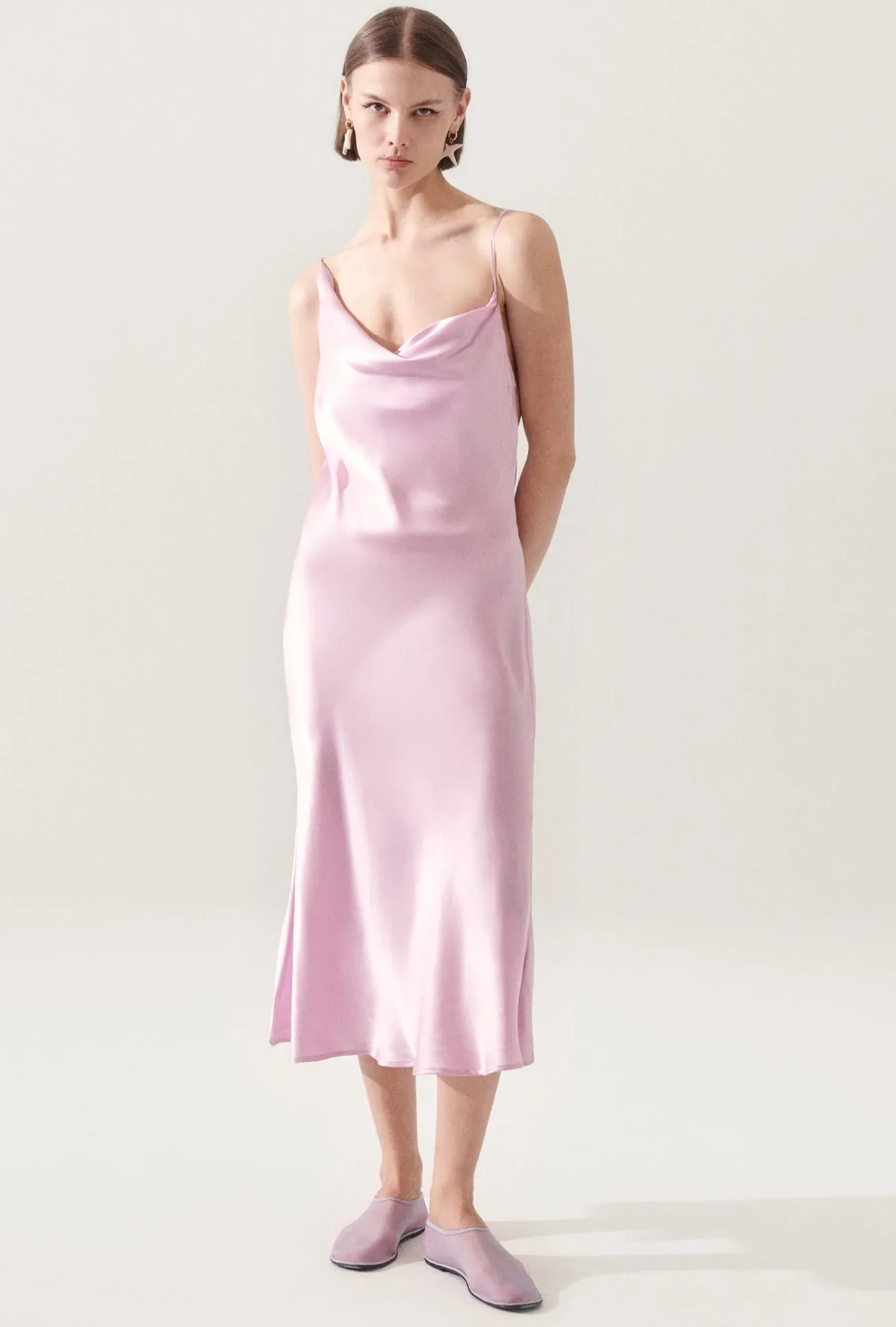CARRIE DRESS LILAC
