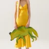 CARRIE DRESS MARIGOLD