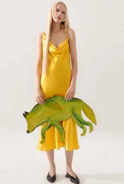 CARRIE DRESS MARIGOLD