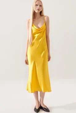 CARRIE DRESS MARIGOLD