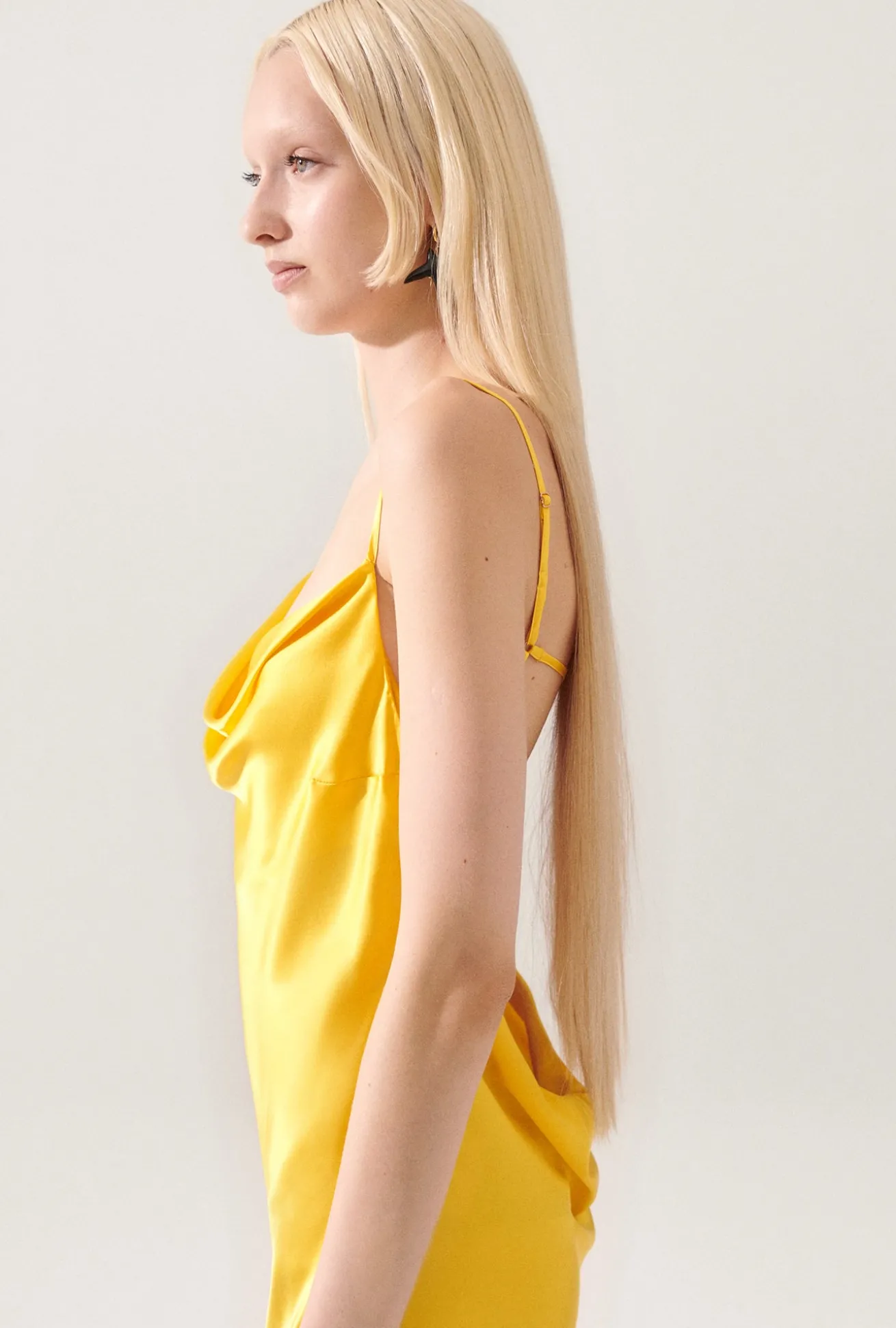 CARRIE DRESS MARIGOLD