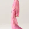 CHIFFON LONG BIAS CUT SKIRT HOG WASH