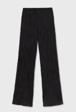 CLIP SILK BIAS CUT PANTS TULIPA BLACK