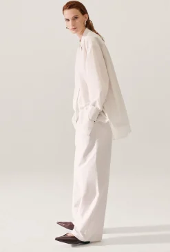 COTTON SILK MORNING SHIRT DUST
