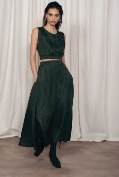 CRINKLE SKIRT CEDAR